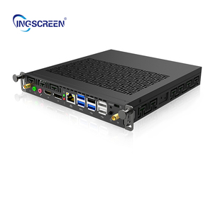 INGSCREEN Mini <span class=keywords><strong>PC</strong></span> tout-en-un industriel de petite taille avec écran tactile 4K, processeur Intel i3/i5/i7 (3e-11e génération), DDR, SSD et Wi-Fi - Product Image 1