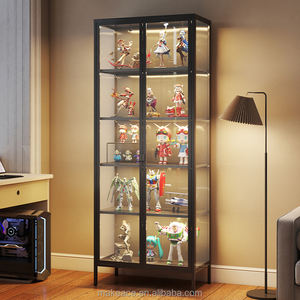 ארון תצוגה מודרני מרובע ממתכת, 5 קומות, עמיד למים, ידידותי לסביבה, שירות יצרן מקורי (OEM), מחיר אספקה מהמפעל. - Product Image 2