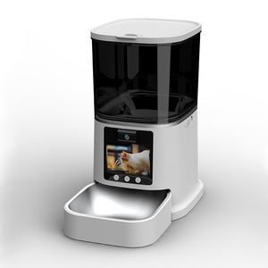 Comedero Inteligente <span class=keywords><strong>para</strong></span> Mascotas con Cámara, Dispensador Automático de Comida <span class=keywords><strong>para</strong></span> <span class=keywords><strong>Gatos</strong></span> de 5L con Temporizador - Product Image 4