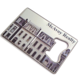 Miễn phí thiết kế tùy chỉnh khắc laser in ấn miễn phí Logo mở chai 430 thép không gỉ kim loại mở chai - Product Image 2