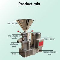 Ghee Maken Van Verse Aardnoten Voedselverwerkingsmachine Pindakaas