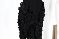 Vente de gros Robes mini robe sexy sans bretelles Robe portefeuille à la mode et durable Vêtements décontractés pour femmes
