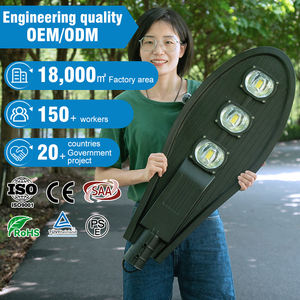 Gran oferta, lámpara de carretera para exteriores, farola impermeable con Sensor de fundición a presión de aluminio <span class=keywords><strong>Cobra</strong></span> 50W 100W 150W 200W 250W, farola Led - Product Image 1