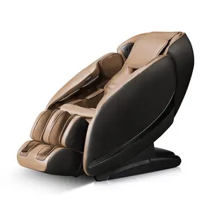 Casa de lujo moderno de lujo pie completo cuerpo AI inteligente sillón reclinable terapia de calor 3D SL la pista cero gravedad Shiatsu 4D silla de masaje