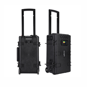 2000W Trạm điện cầm tay với lưu trữ Xe đẩy LiFePO4 gồ ghề pin lithium Xe đẩy thuyền ngân hàng Vali biển - Product Image 4