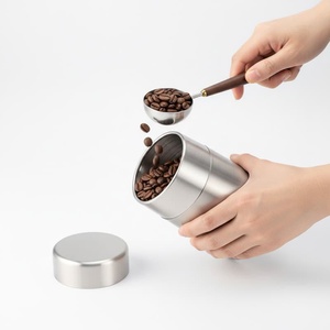 <span class=keywords><strong>Cuchara</strong></span> Medidora de Acero Inoxidable con Mango de Madera de Palisandro de 2 a 8 <span class=keywords><strong>Gramos</strong></span>, con Logotipo Personalizado, para Granos de Café y Matcha en Polvo - Product Image 2