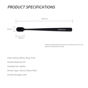 <span class=keywords><strong>Spazzolino</strong></span> da Denti Premium Personalizzato con Setole Morbide, Manico in PP e Confezione Individuale per Casa, Viaggi e Regali Aziendali (Formato da Viaggio) - Product Image 6