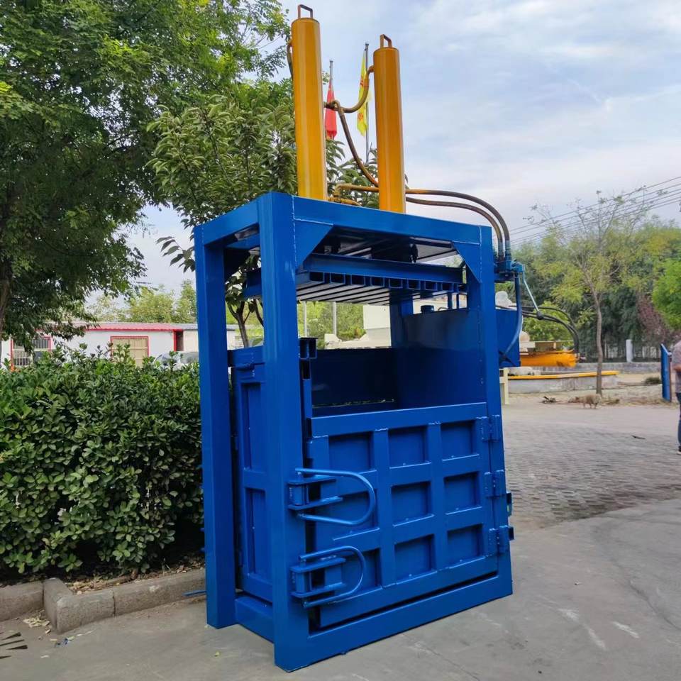 Heavy Duty Vertical Hydraulic Baling Press Machine for Waste Paper ...
