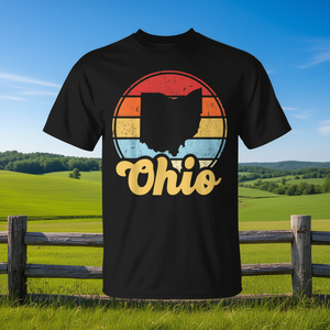 T-shirt Ohio Roots Vintage Ohio Native Home State Pride - Product Image 3
