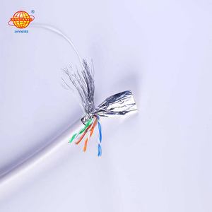 Jinhuanyu SFTP-HSYVP Mạng Cáp CAT5e CAT6 sợi cáp 24AWG đồng nguyên chất 4 cặp 100MHz Gigabit <span class=keywords><strong>Ethernet</strong></span> trung tâm dữ liệu CCTV - Product Image 2