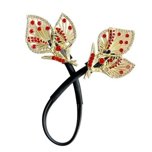 <span class=keywords><strong>Pince</strong></span> à <span class=keywords><strong>chignon</strong></span> élégante en forme de feuille, douce, pour coiffure quotidienne, pour femme, maintien sûr, accessoires capillaires - Product Image 6