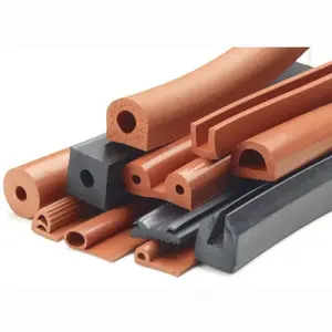 Custom rubber extrusion profile extruded molding silicone/EPDM rubber seals profile products