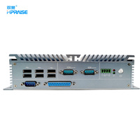 Passerelle industrielle AI IoT Edge Inspection visuelle 4 LAN Sécurité du réseau Intel I3 I5 I7 Boîtier en aluminium Ordinateur