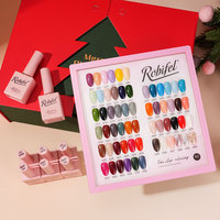 Vernis à ongles de marque privée pour festival de Noël, 15 ml, UV, 60 couleurs, certifié MSDS, fabriqué en Chine pour les salons de manucure
