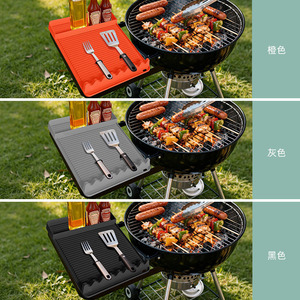 Silicone Barbecue Grill Mat 40.5cm Non-Stick Cooking Baking Protector For Outdoor BBQ Accessories - Product Image 2