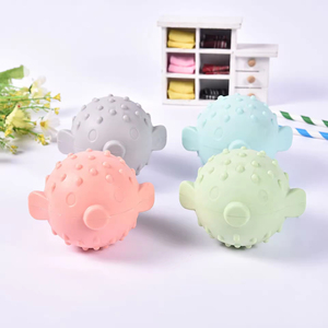 Toys for Pets TPR Rubber <b>Dog</b> Thorn <b>Ball</b> Small Fish Squeaky Molar Teeth Cleaning Interactive Movement Pet Toys - Product Image 6