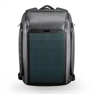 Rucksack mit Solar-USB-Ladung OEM Multi-Funktions-Rucksack abnehmbare Platte System Tasche