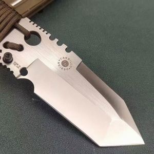 Cuchillo Táctico Personalizable de Alta Calidad, Acero Inoxidable, Fijo, Industrial, para Exteriores, con Funda de Nylon y Plástico, DIY, OEM, Resistente - Product Image 2