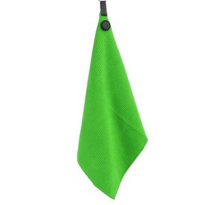 Serviette de golf en microfibre personnalisable, haute absorption, écologique, pour enfants, séchage rapide, rectangulaire, brodée, tricotée, couleur unie, tissée - Product Image 3