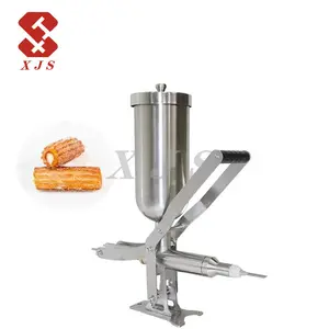 Hot sale Injection Function and Manual Puff Cream Cheese Cake Cup Filling Machine
