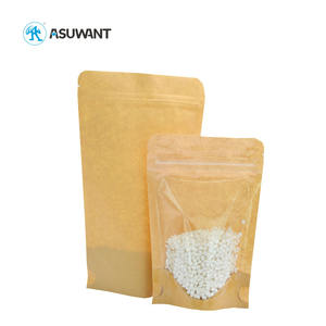 Bolsa de papel Kraft reciclable, bolsa de café ecológica con estampado personalizado, embalaje Biodegradable en polvo - Product Image 4