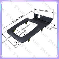 Neu Eingetroffener Matt-Schwarzer Schalthebel-Umrandungsrahmen Auto-Innenausstattung Upgrade-Zubehör für Toyota Camry 1998-2000