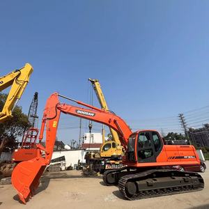 รถขุดไฮดรอลิกแบบตีนตะขาบ Doosan DX300 30 ตัน ปี 2023 สภาพใหม่ 96% ผลิตในเกาหลี บุ้งกี๋ขนาด 1.45 เมตร เครื่องยนต์ DL08 ชั่วโมงการทำงานต่ำ ปั๊มใหม่ - Product Image 5