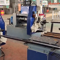 Machine à rouler les fils à haute efficacité pour le traitement des filets des tiges de vis d'échafaudage