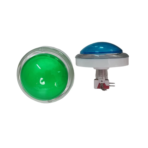 Botón de Inicio LED Iluminado de 100mm para Máquinas Recreativas, Accesorios para Interruptores de Máquinas de Monedas, para Juegos Operados con Monedas - Product Image 1