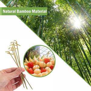 Vente en gros de brochettes de cocktail brochettes de fruits en bambou - Product Image 2