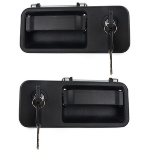 Car <b>Door</b> <b>Handle</b> For Volvo Trucks 20398466L 20398467R Black ABS <b>Replacement</b> Part DH044 - Product Image 3