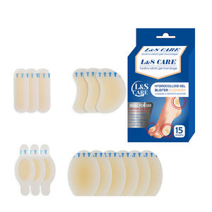 Bandages hydrocolloïdes patch pour les pieds et les orteils plâtre hydrocolloïde imperméable sous blister - Product Image 2