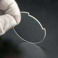 Custom BK7 Sapphire Quartz AR Coating 90% Clear Aperture Optical Lens Window Glass for Optical Equipment