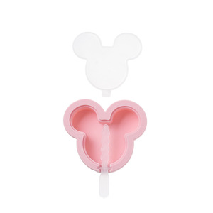 Thân Thiện Với Môi BPA Miễn Phí Trái Cây Động Vật Hình Dạng Silicone Ice Stick Khay Tự Làm Kem Khuôn Silicone Ice <span class=keywords><strong>Cube</strong></span> Khay Với Nắp Cho Trẻ Em - Product Image 6