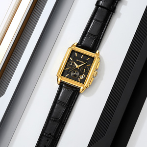 Montre Skmei 2339 en acier inoxydable, montre <span class=keywords><strong>de</strong></span> luxe pour hommes, montre à quartz carrée, montres <span class=keywords><strong>de</strong></span> mode, logo personnalisé, montre pour hommes - Product Image 6