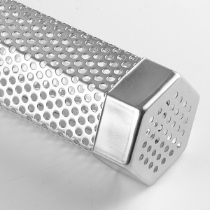 304 Stainless Steel Grill Smoking Tube Hexagonal Mesh For BBQ Meat Smoking Accessory - Product Image 3