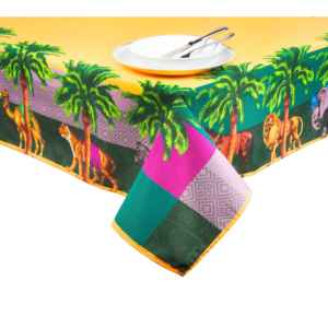 Nappe Excelsa Le Cirque Du Marrakech en coton 140x240 cm multicolore - Product Image 4