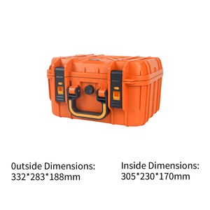 Valigetta Portautensili Industriale Nera IP67 in Plastica con Schiuma Personalizzabile OEM Impermeabile per Elettrodi da Saldatura - Product Image 3