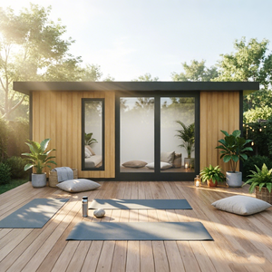 Container Prefabbricato per Palestra, Studio Fitness all'Aperto, Design Modulare, Struttura Isolata, Facile Installazione - Product Image 6