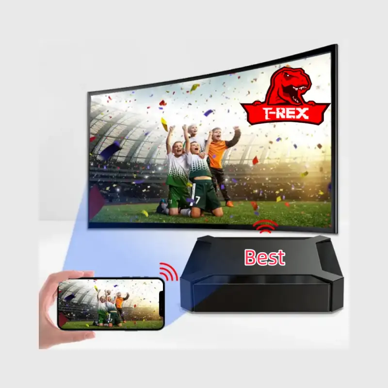 2024 Global Best TREX Android TV M3U 12 Months Code Smart Box Free Test For Reseller Panel Set-Top Box