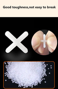 Zabra mới nhất bán gạch chéo Miếng đệm gạch san lấp mặt bằng hệ thống Kit với 100/500Pcs chéo - Product Image 4