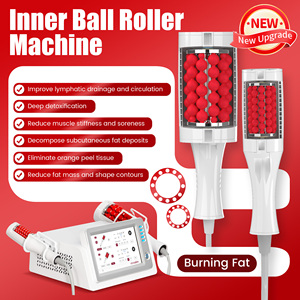 Desktop <b>Vacuum</b> Inner Ball Roller Machine Face Body Contouring Slimming Endos Massage Equipment - Product Image 3