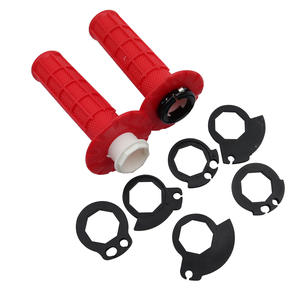 Poignées de vélo ergonomiques haute performance en caoutchouc à motif diamant pour une expérience de conduite confortable et sécurisée - Product Image 2