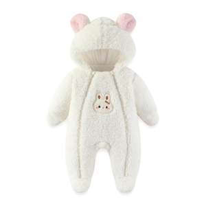 Mono de Invierno para Bebés Recién Nacidos, Tejido, con Cierre, Relleno Grueso y Cálido, para Niños y Niñas, Venta al por Mayor - Product Image 1
