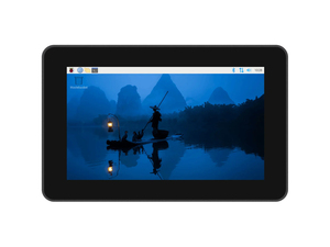 Pantalla táctil industrial HMI todo en uno Waveshare de 7 pulgadas y 720*1280 para Raspberry Pi 4/5, compatible con salida dual 4K de 10 puntos K606 - Product Image 1