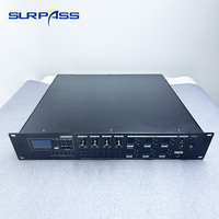 MA624XW 6 Bölgeli WIFI Güç Amplifikatörü Metal Kampüs Alışveriş Merkezi Profesyonel Sabit Voltaj Ticari Mikser Amplifikatör