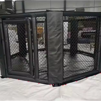Ring de boxe gonflable de compétition de haute qualité, approuvé pour la lutte et le MMA, à vendre