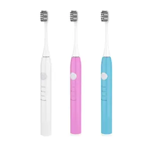 Wholesale Travel Charger Attachments Vibrator Children Pressure Sensor Ipx7 Smart Wireless Sonic Electric Toothbrush