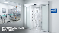 Nouvelle douche d'air intelligente à capteur infrarouge avec filtre HEPA, porte à verrouillage automatique et avis vocal pour usines pharmaceutiques