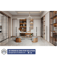 Service de conception 3D pour projets d'appartements aux États-Unis, rendu d'intérieur, décoration intérieure, service de conception de salle de bain